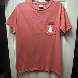 Gamma Phi Beta Burgundy Comfort Colors Winter Formal Tee NWOT